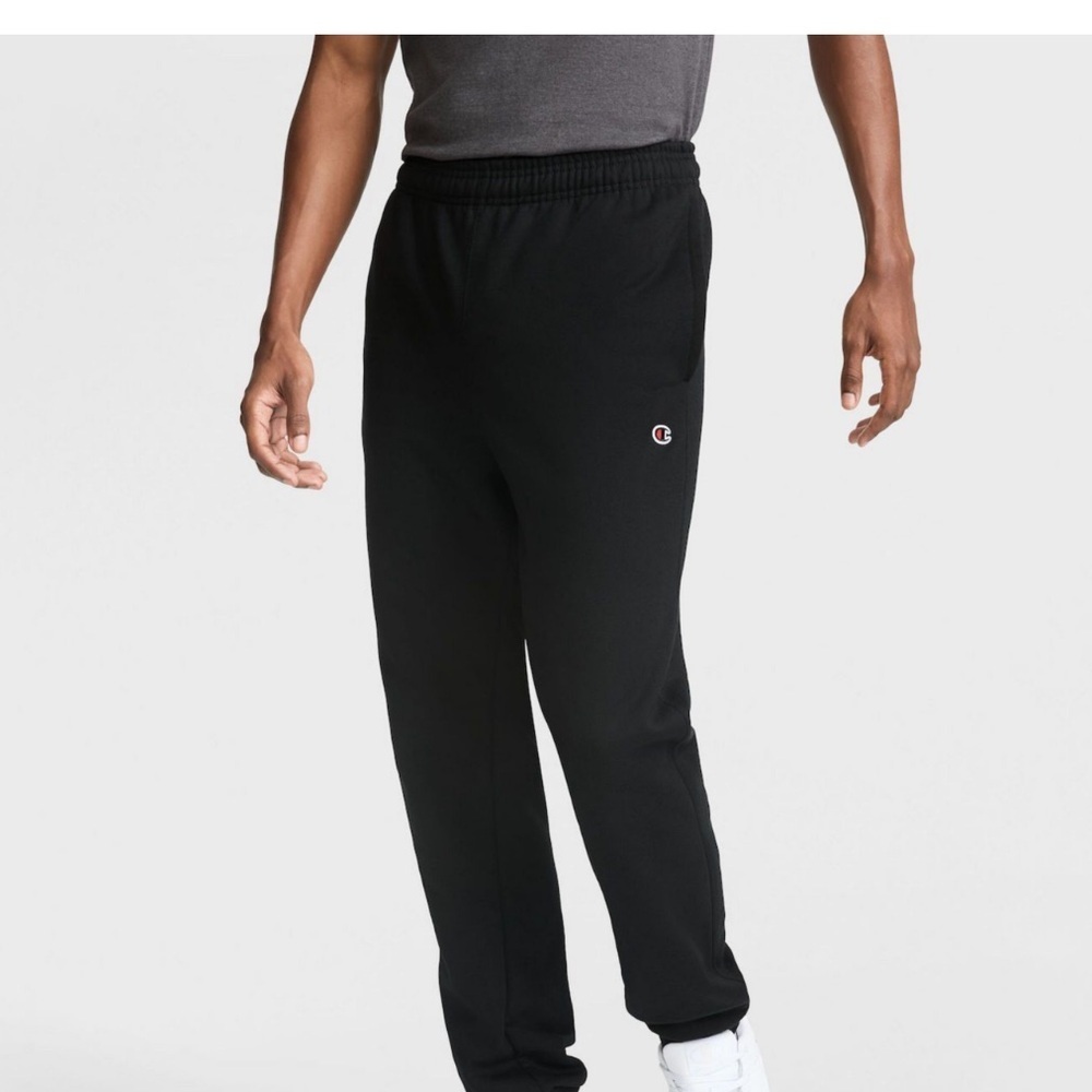 Champion Men's Classic Black Joggers